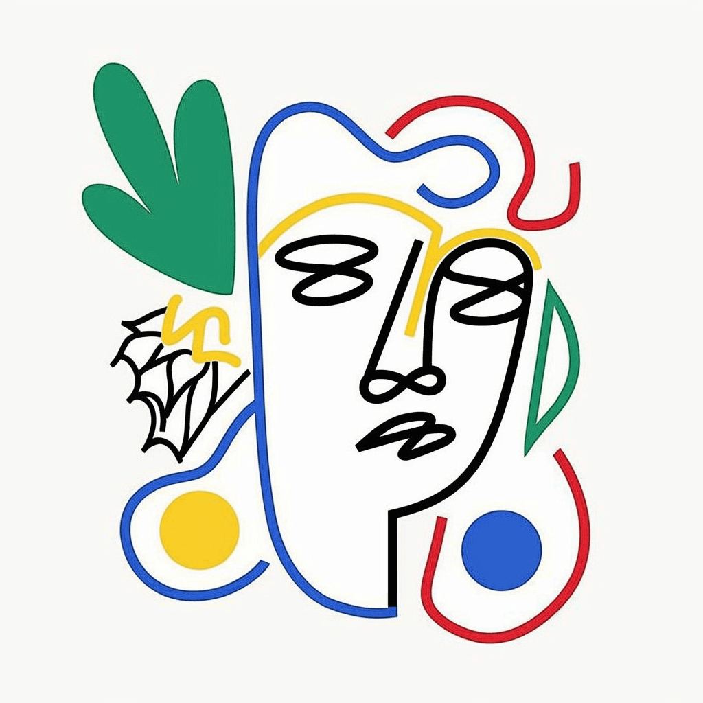 Face Fizz original repeating artwork