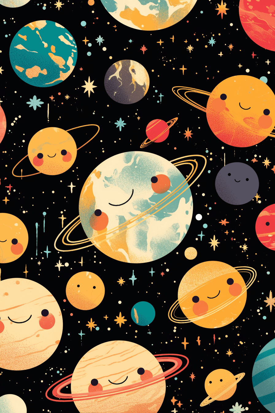 Cosmic 019 original repeating artwork