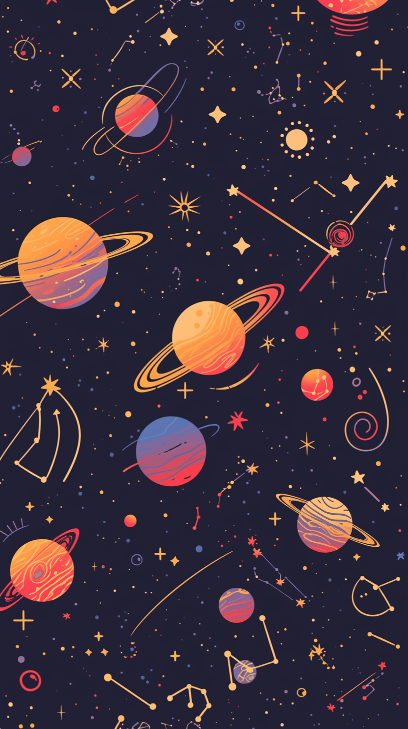 Cosmic 158 original repeating artwork
