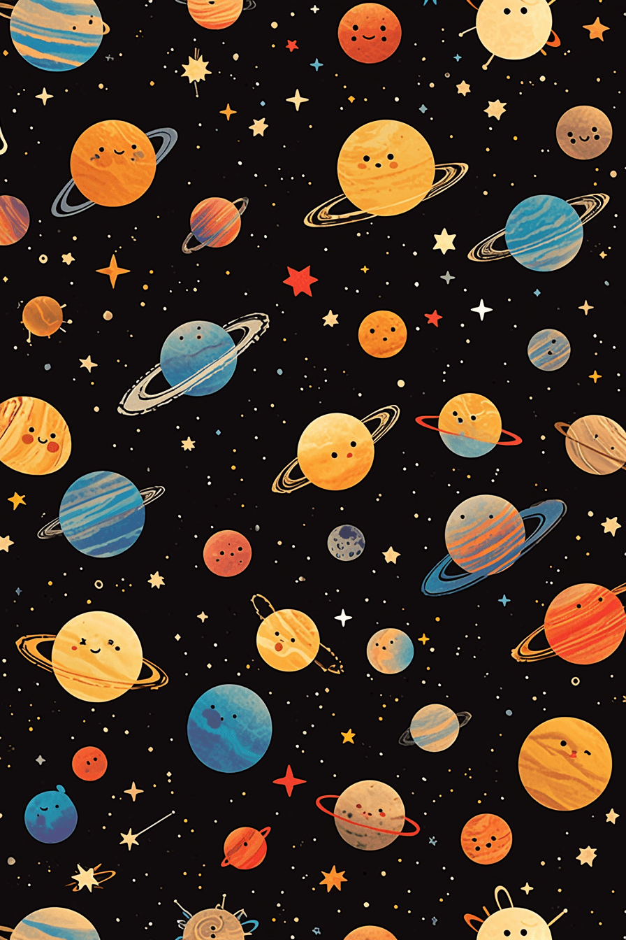 Cosmic 003 original repeating artwork