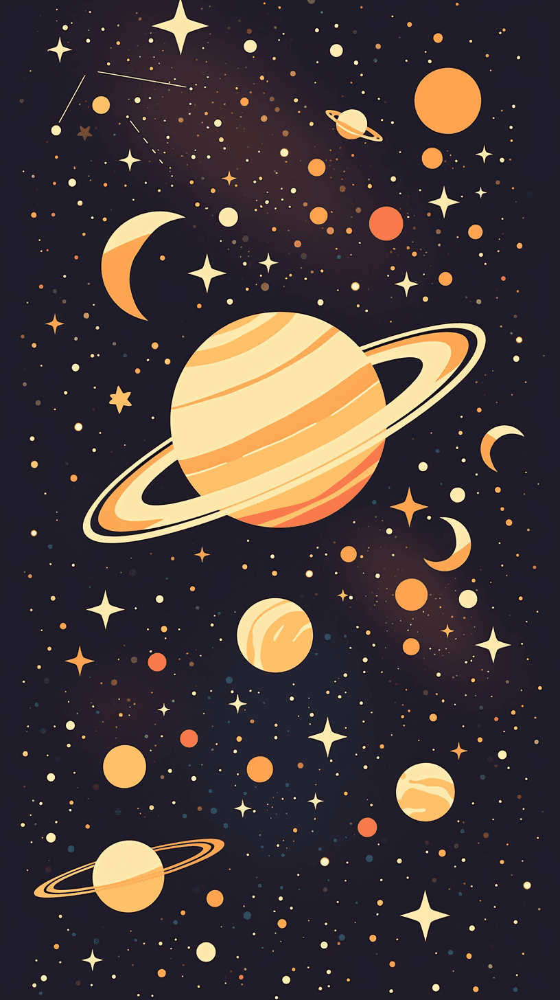 Cosmic 007 original repeating artwork