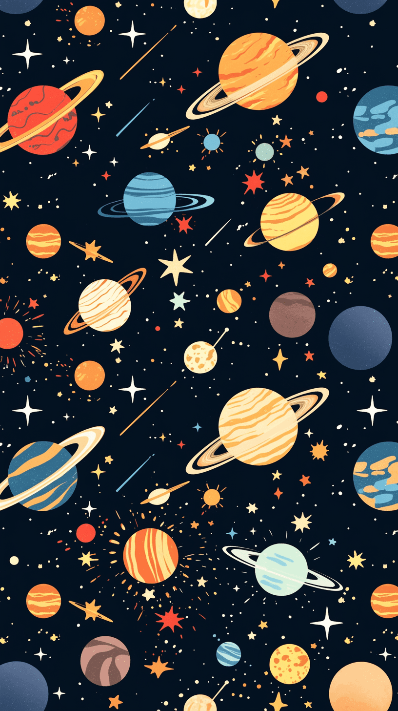 Cosmic 050 original repeating artwork