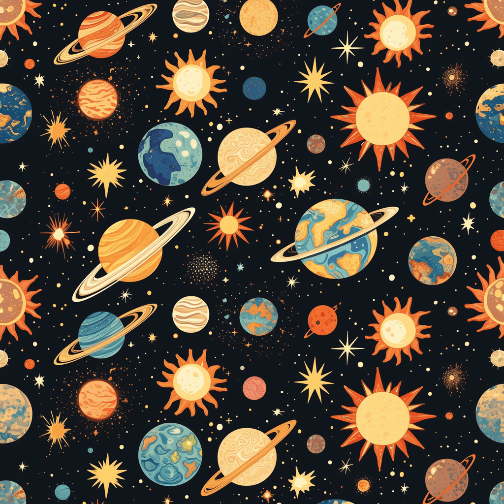 Cosmic 024 original repeating artwork