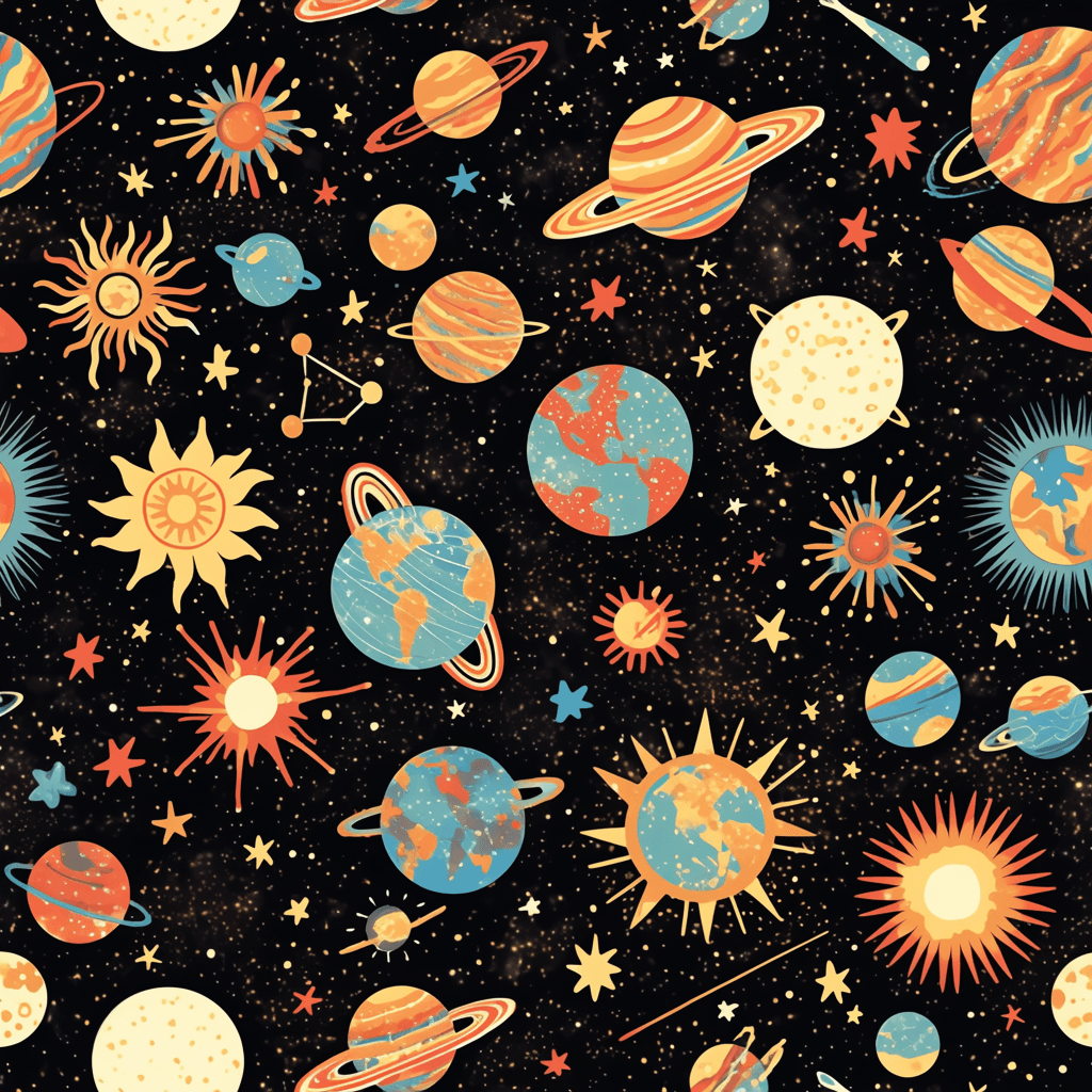 Cosmic 149 original repeating artwork