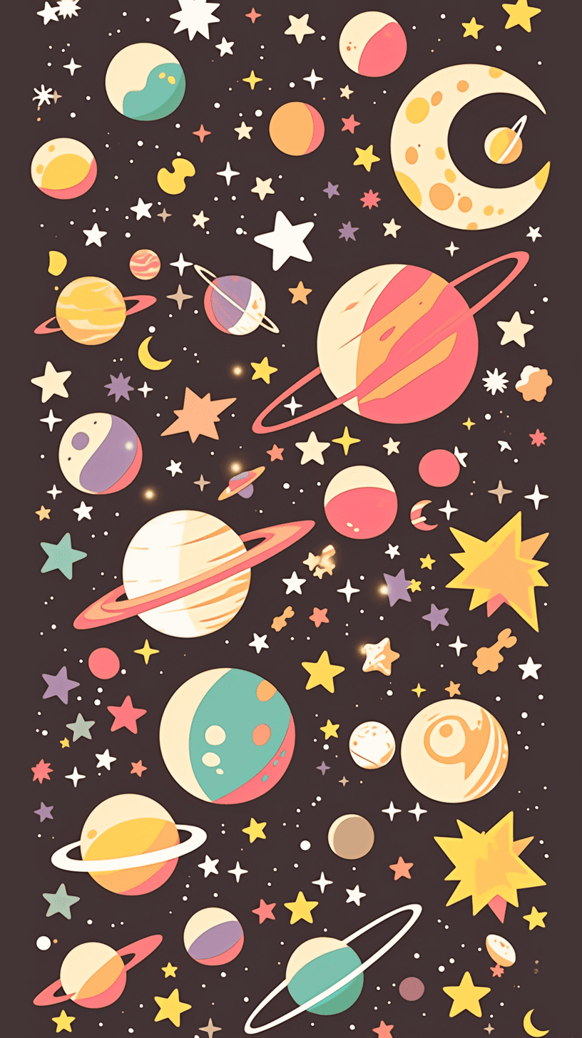 Cosmic 067 original repeating artwork