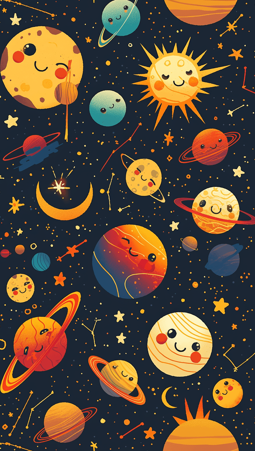 Cosmic 005 original repeating artwork