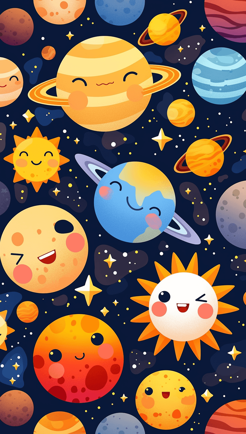 Cosmic Mono original repeating artwork