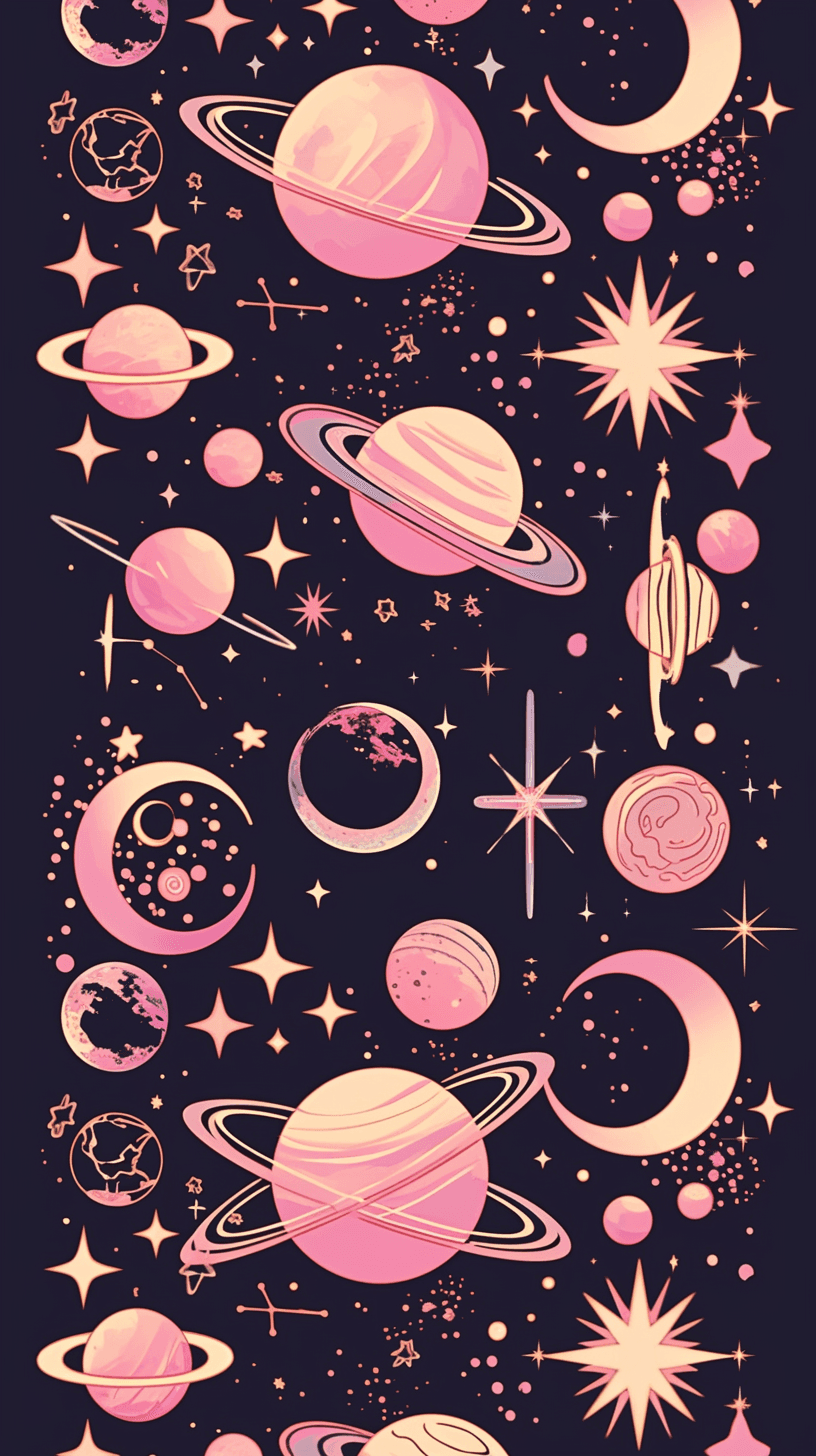 Cosmic 061 original repeating artwork