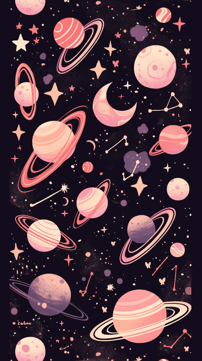 Cosmic 082 original repeating artwork