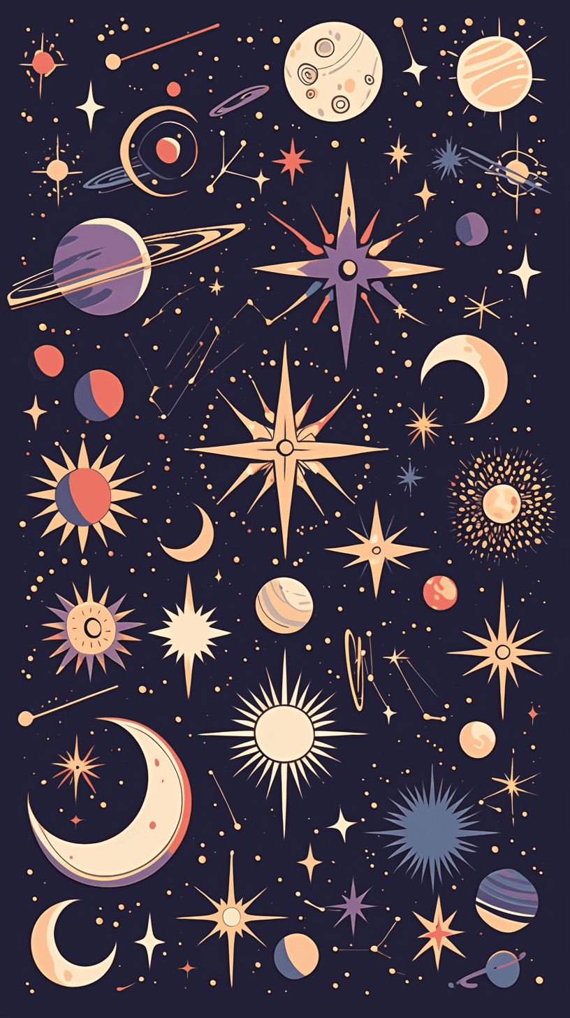 Planet 081 original repeating artwork