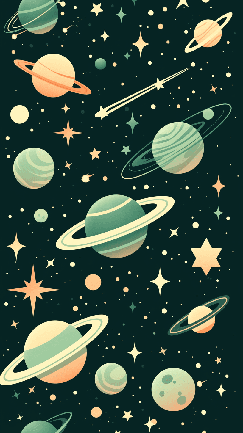 Cosmic 128 original repeating artwork