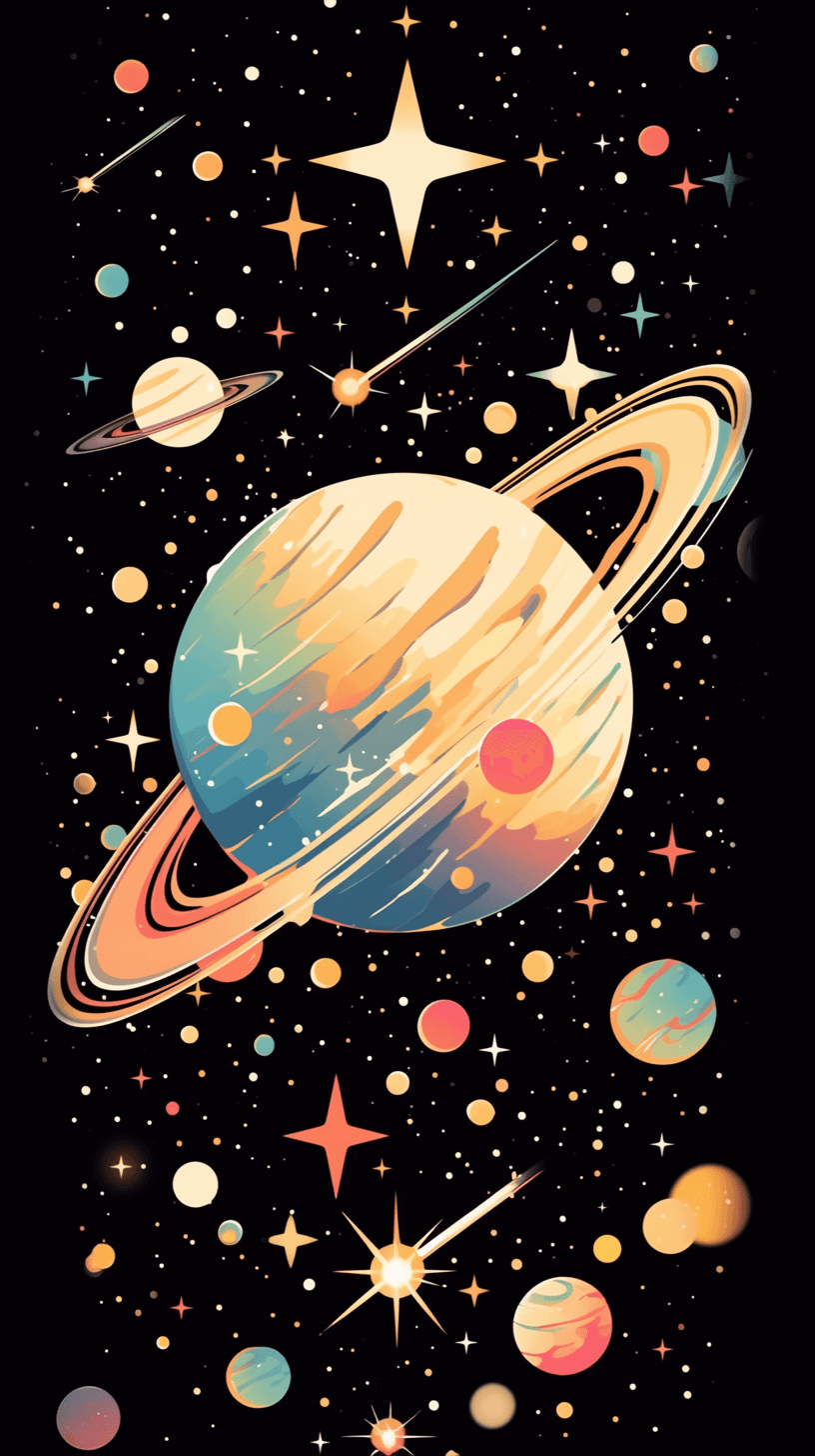Cosmic 122 original repeating artwork