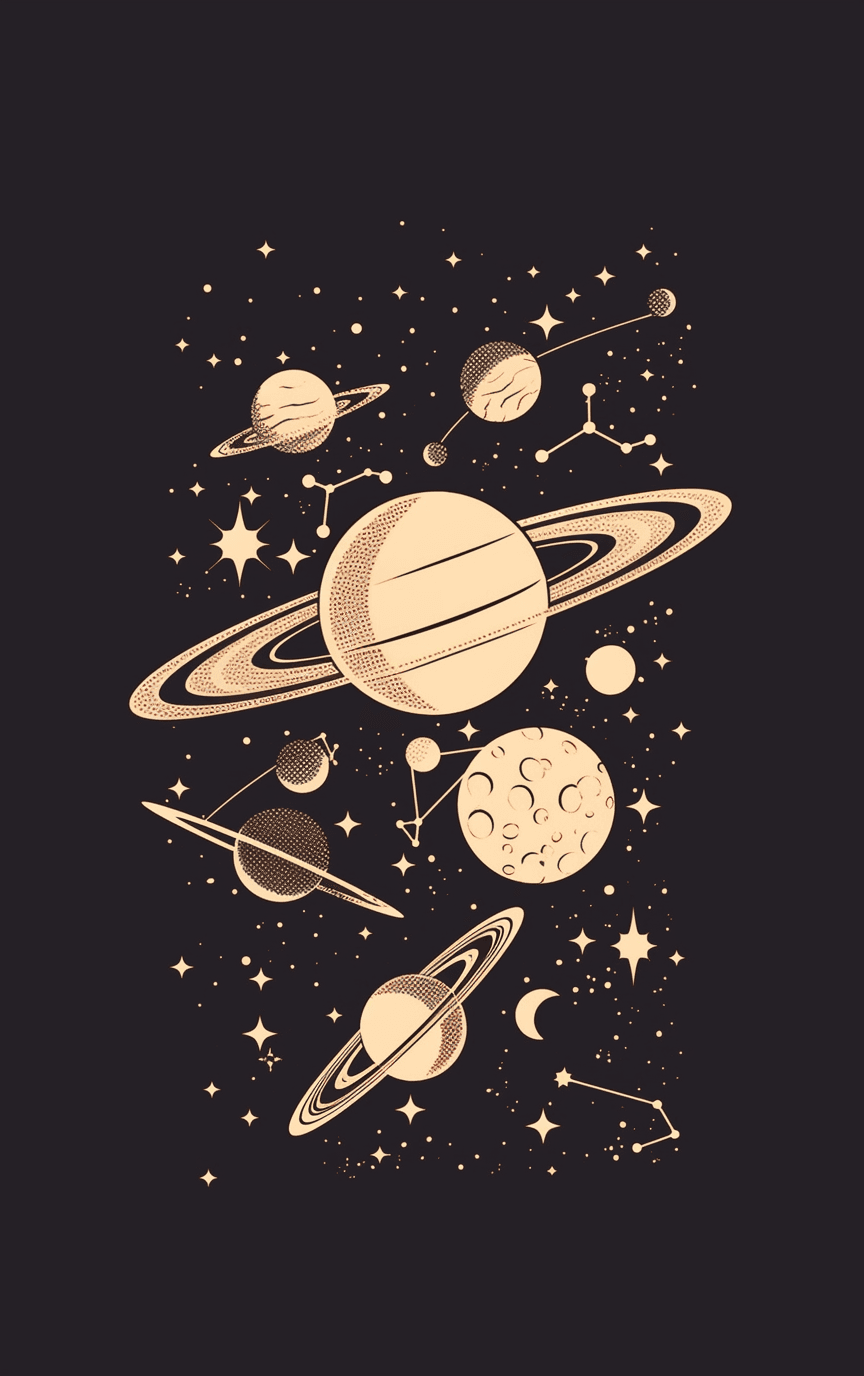 Cosmic 153 original repeating artwork