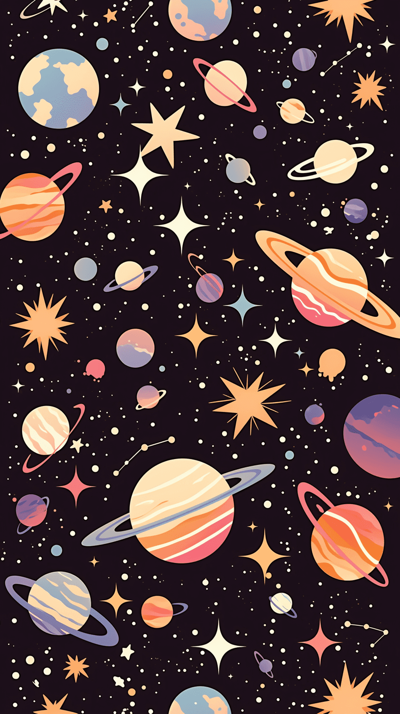 Cosmic 233 original repeating artwork