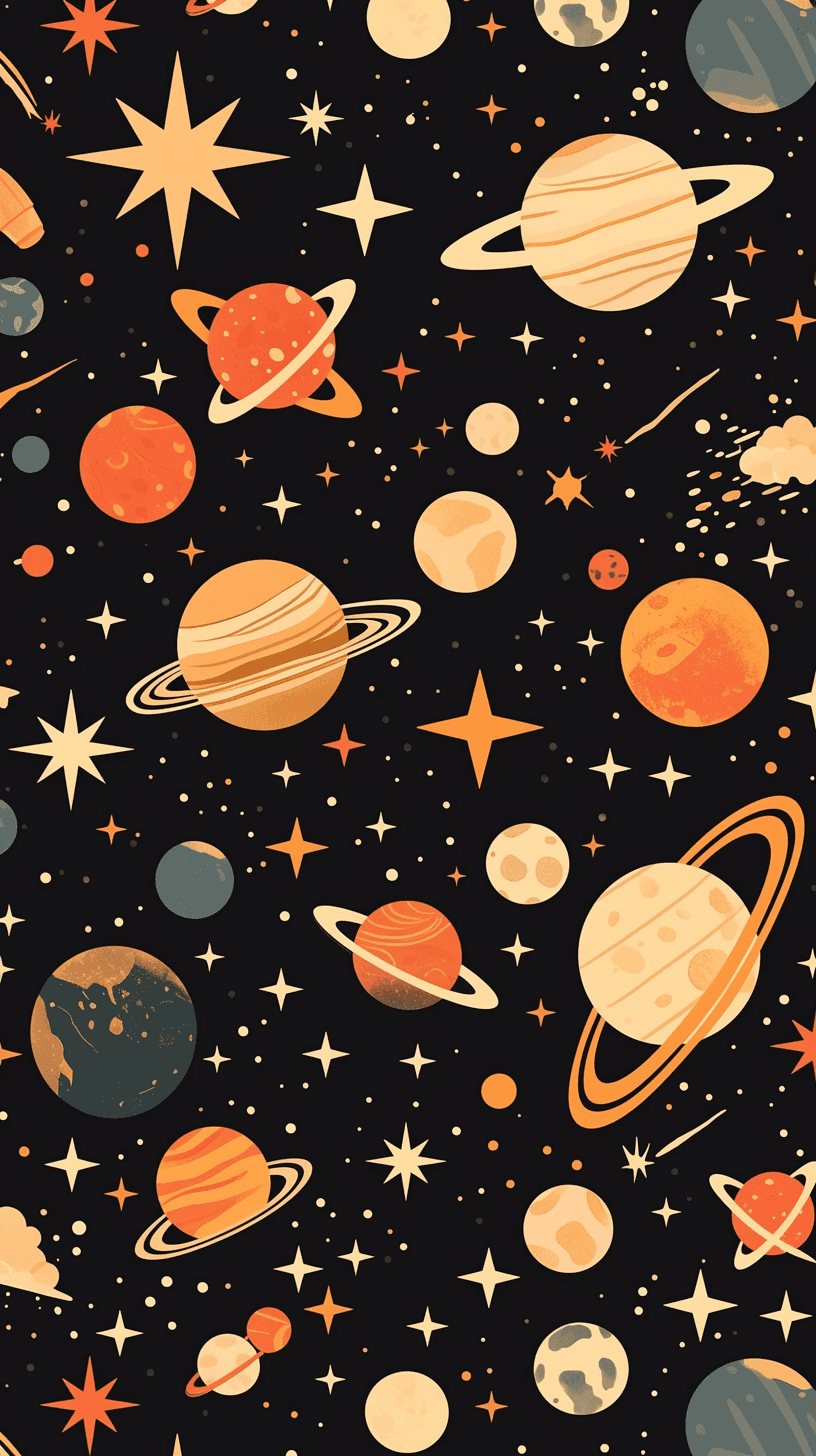 Cosmic 152 original repeating artwork