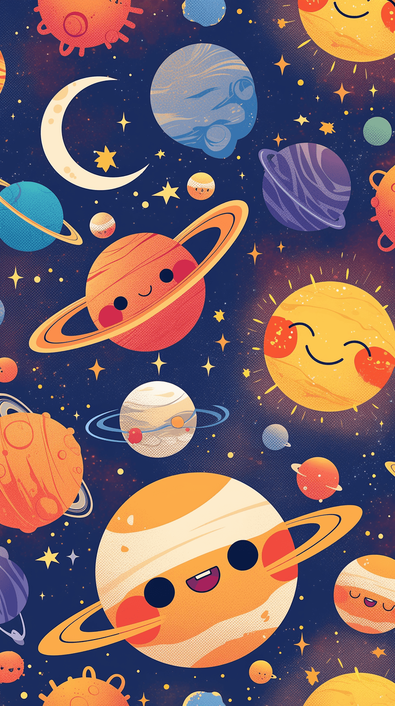 Cosmic 079 original repeating artwork