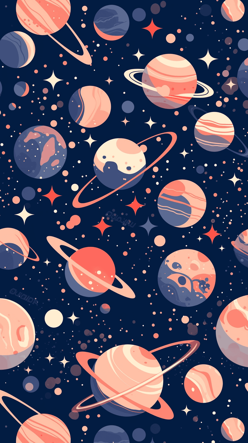 Cosmic 023 original repeating artwork