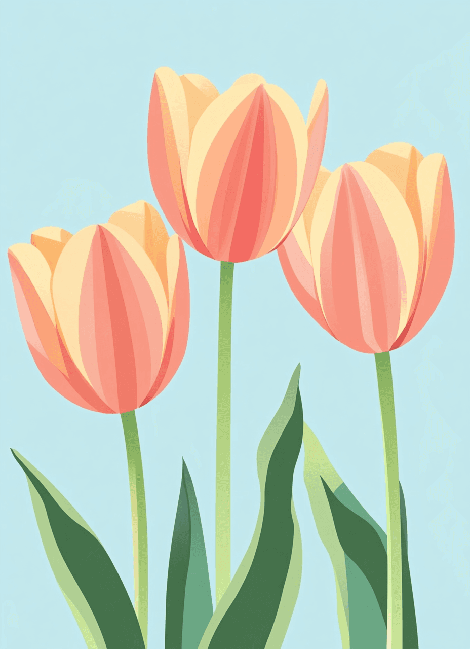 Bloom Zip original repeating artwork