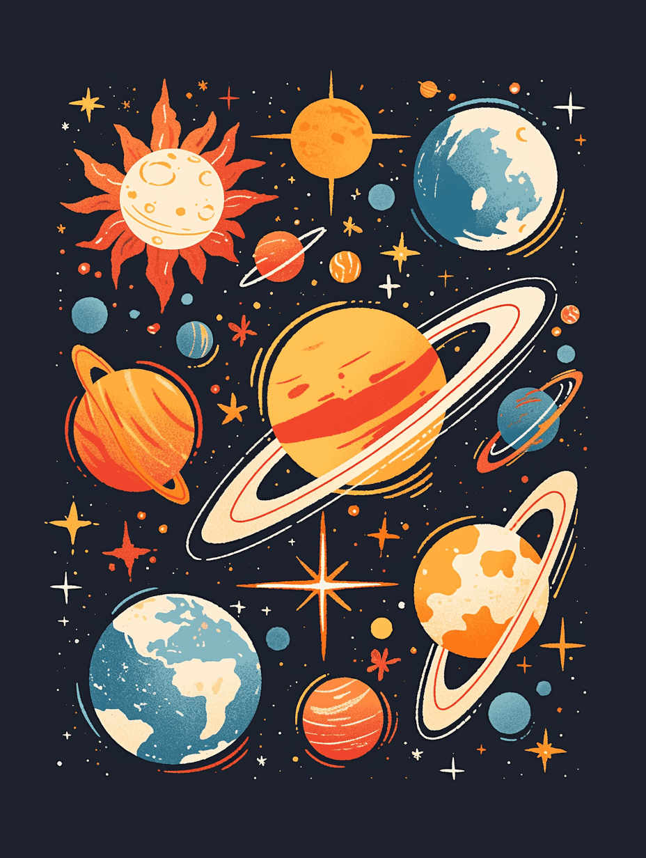 Cosmic 261 original repeating artwork