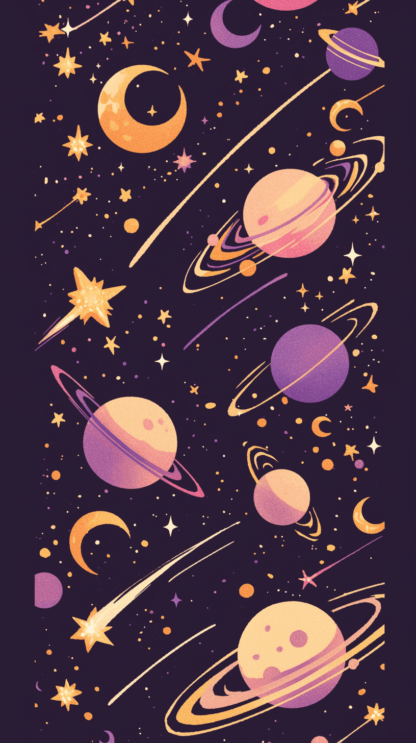 Cosmic 260 original repeating artwork
