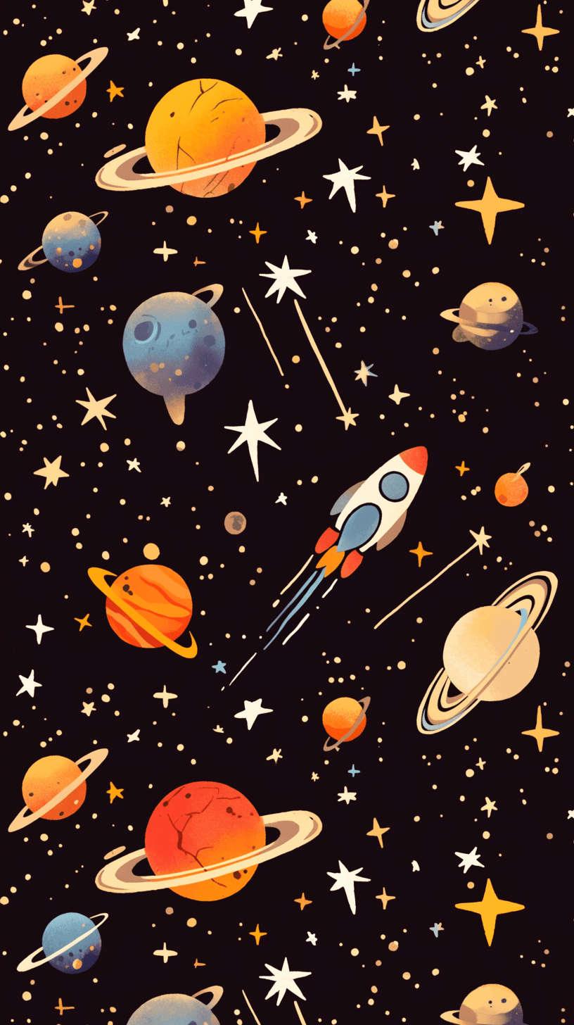 Cosmic 162 original repeating artwork