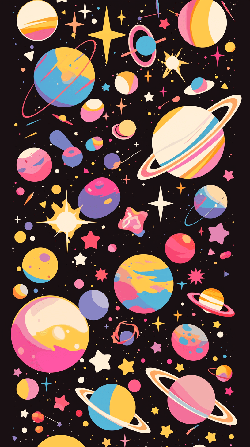 Cosmic 034 original repeating artwork