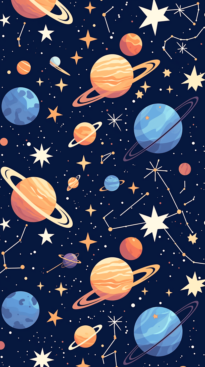 Cosmic 131 original repeating artwork