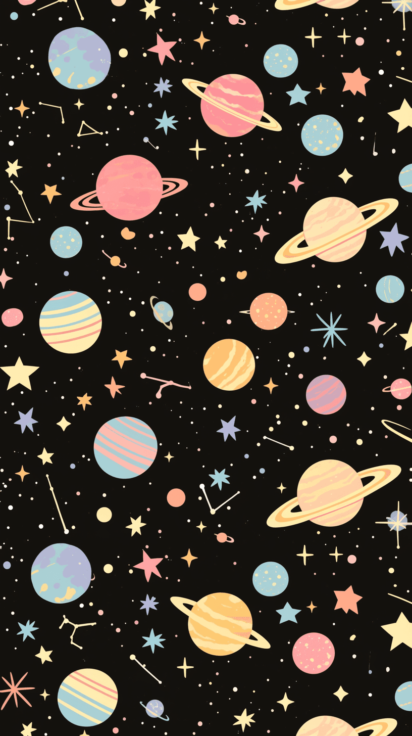 Cosmic 028 original repeating artwork