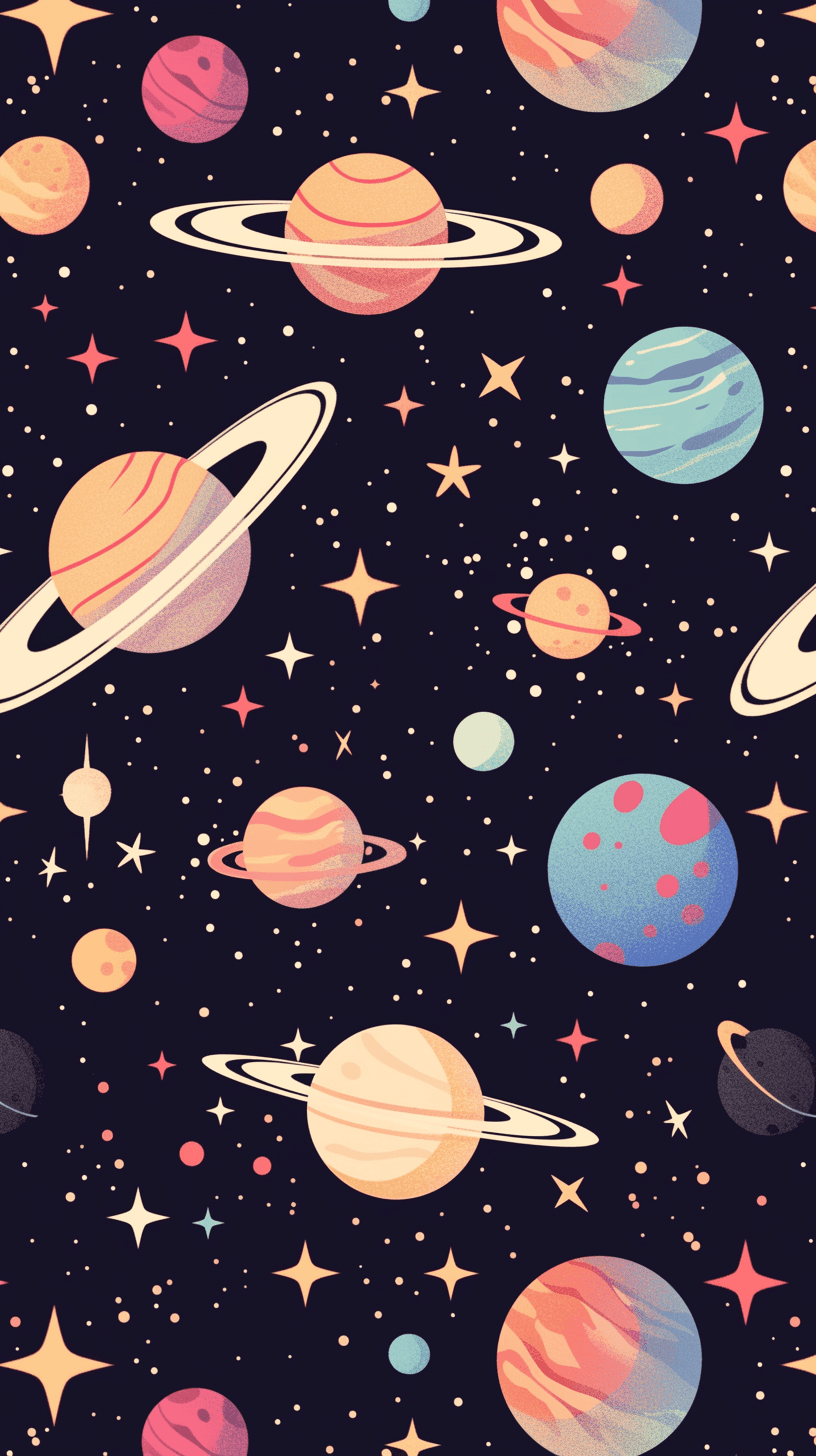 Cosmic 146 original repeating artwork
