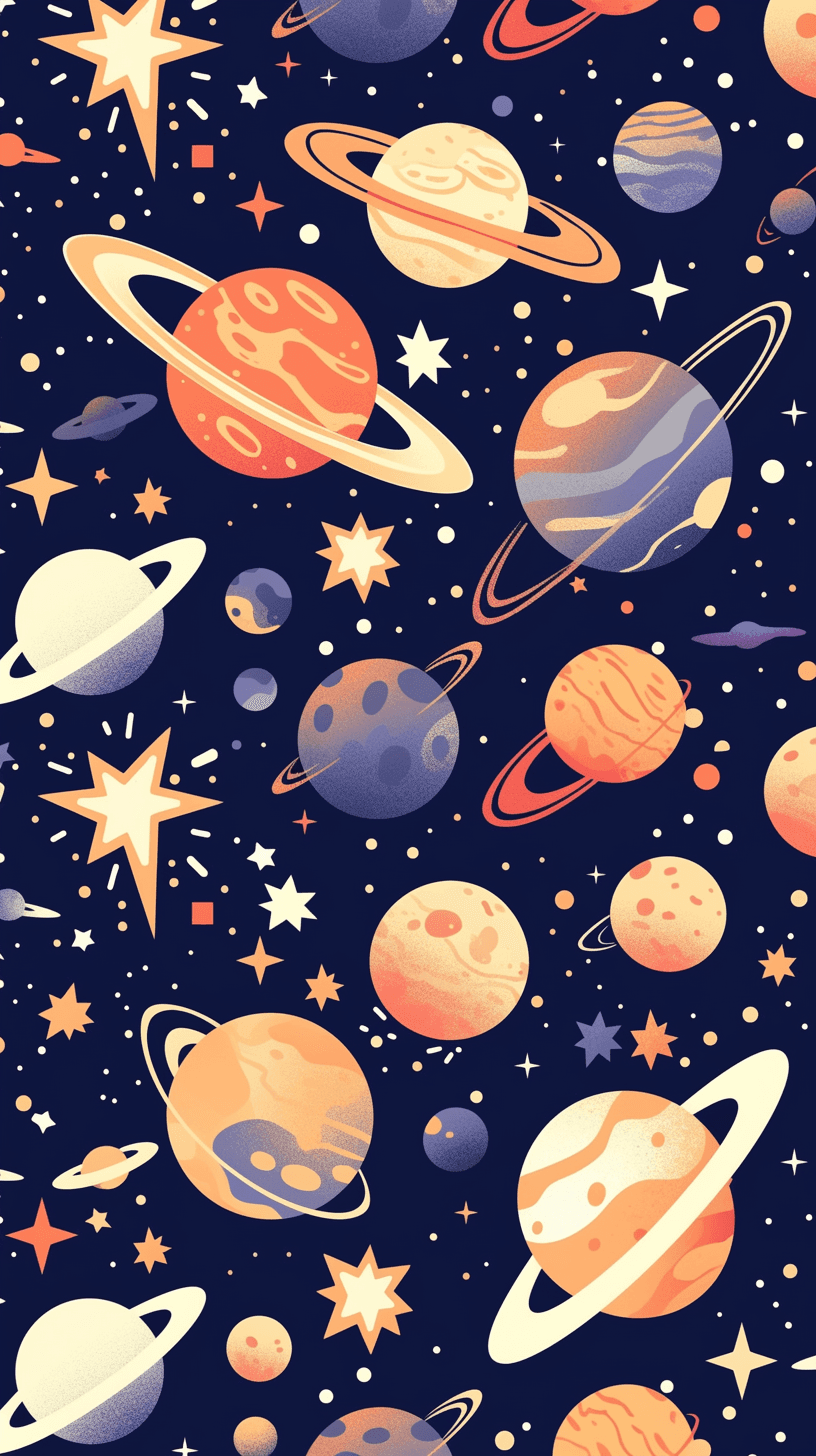 Cosmic 232 original repeating artwork