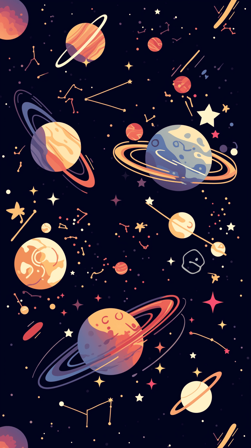 Cosmic 220 original repeating artwork