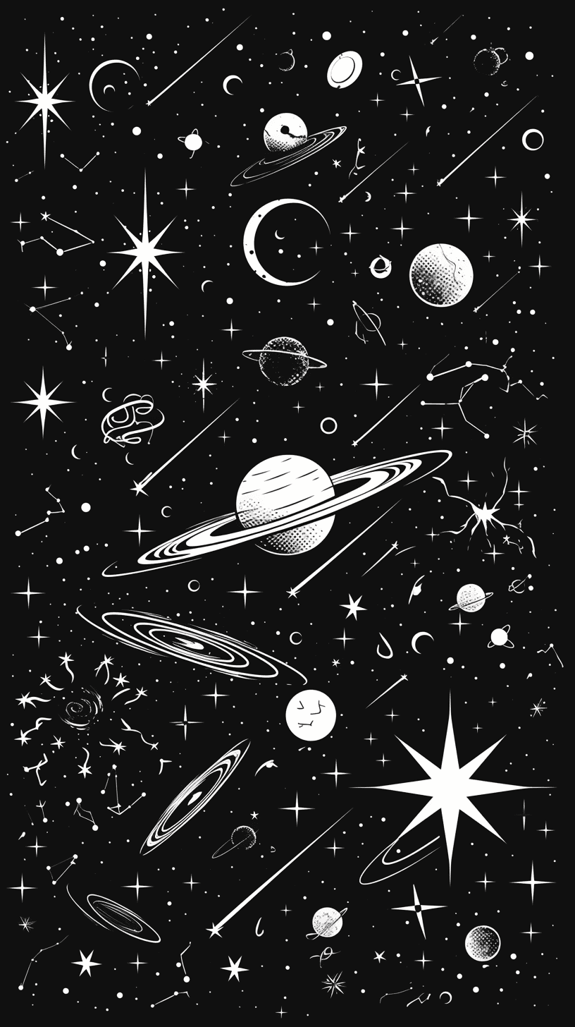 Cosmic 244 original repeating artwork