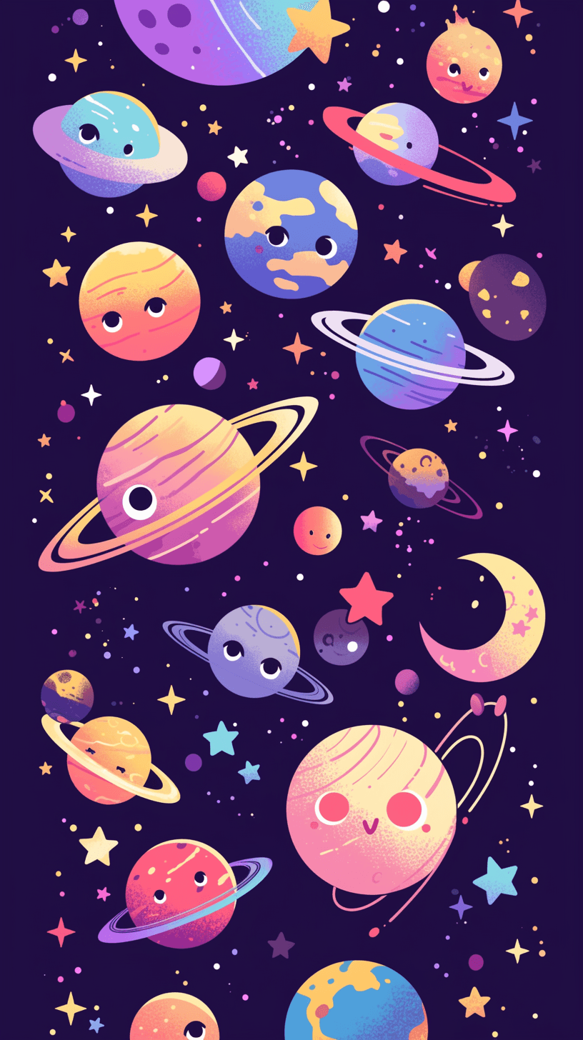 Planet 053 original repeating artwork