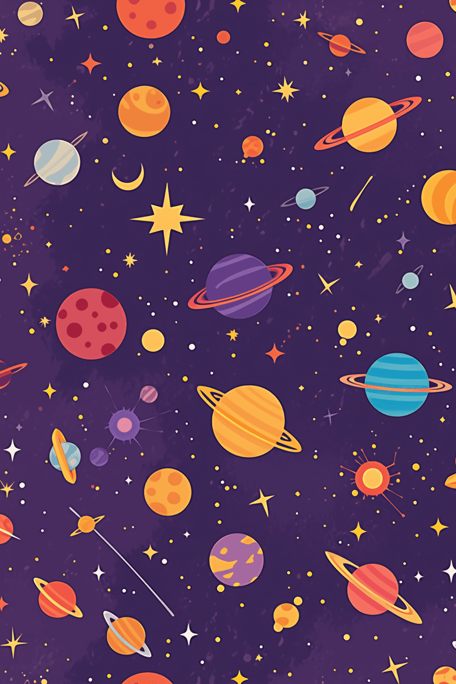 Cosmic 081 original repeating artwork