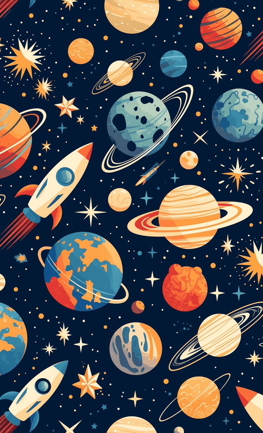 Planet 094 original repeating artwork