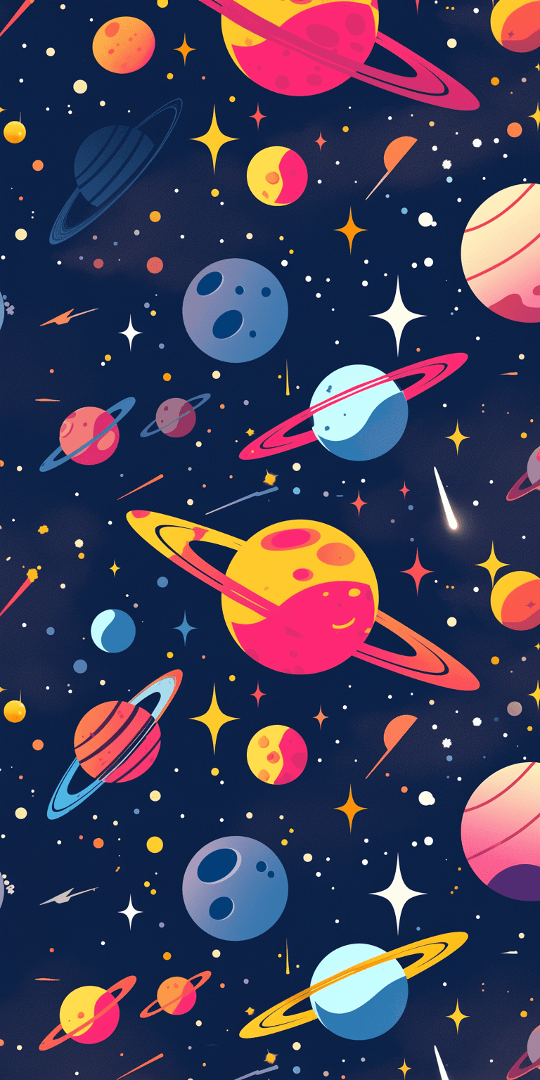 Cosmic 115 original repeating artwork