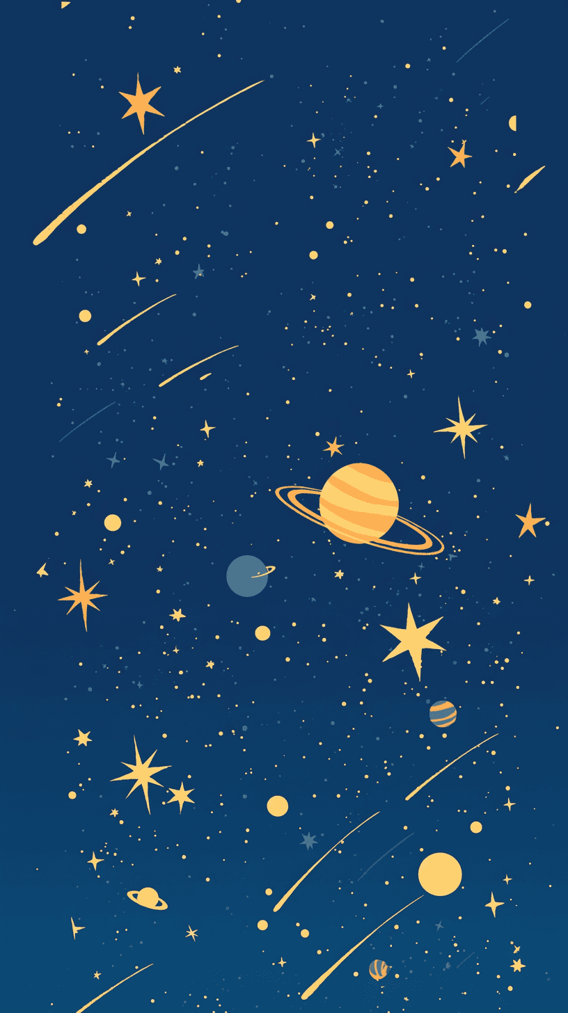 Starry Sky Show original repeating artwork