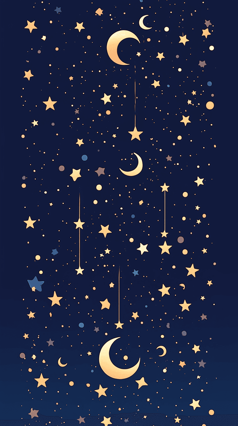 Starry Sky Session original repeating artwork