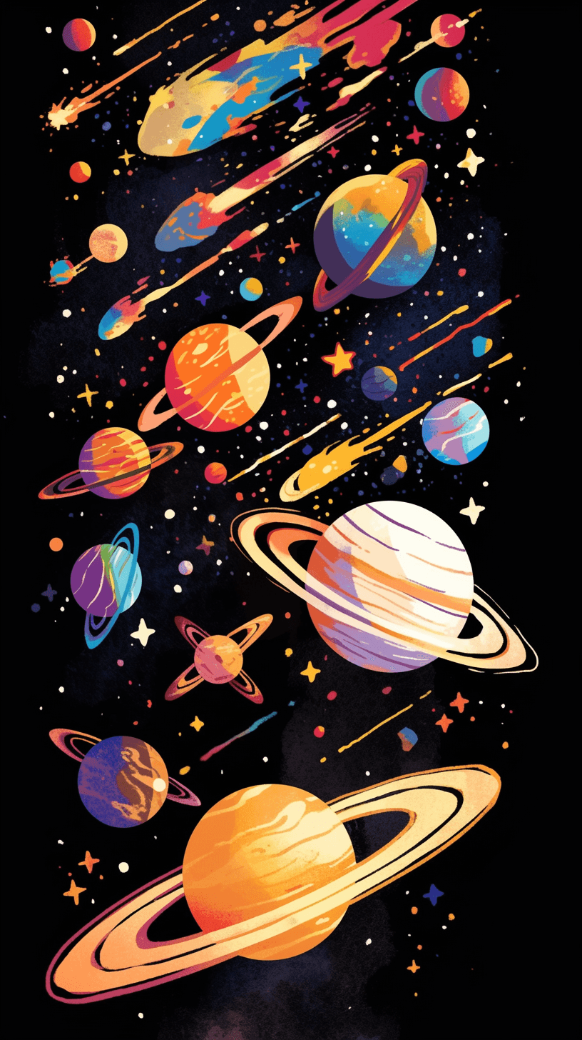 Rocket Twilight original repeating artwork