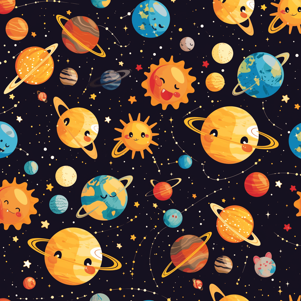 Rocket Snap original repeating artwork