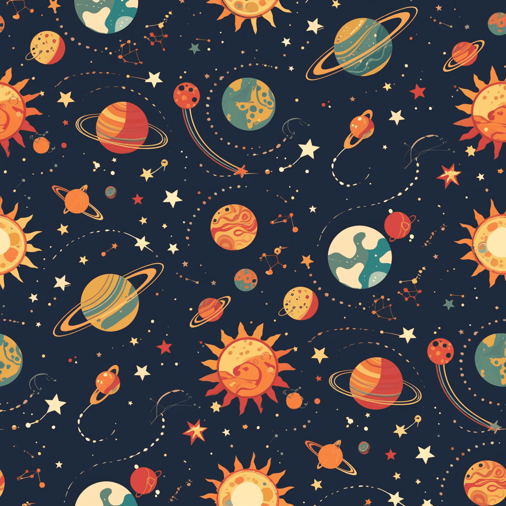 Rocket Tint original repeating artwork