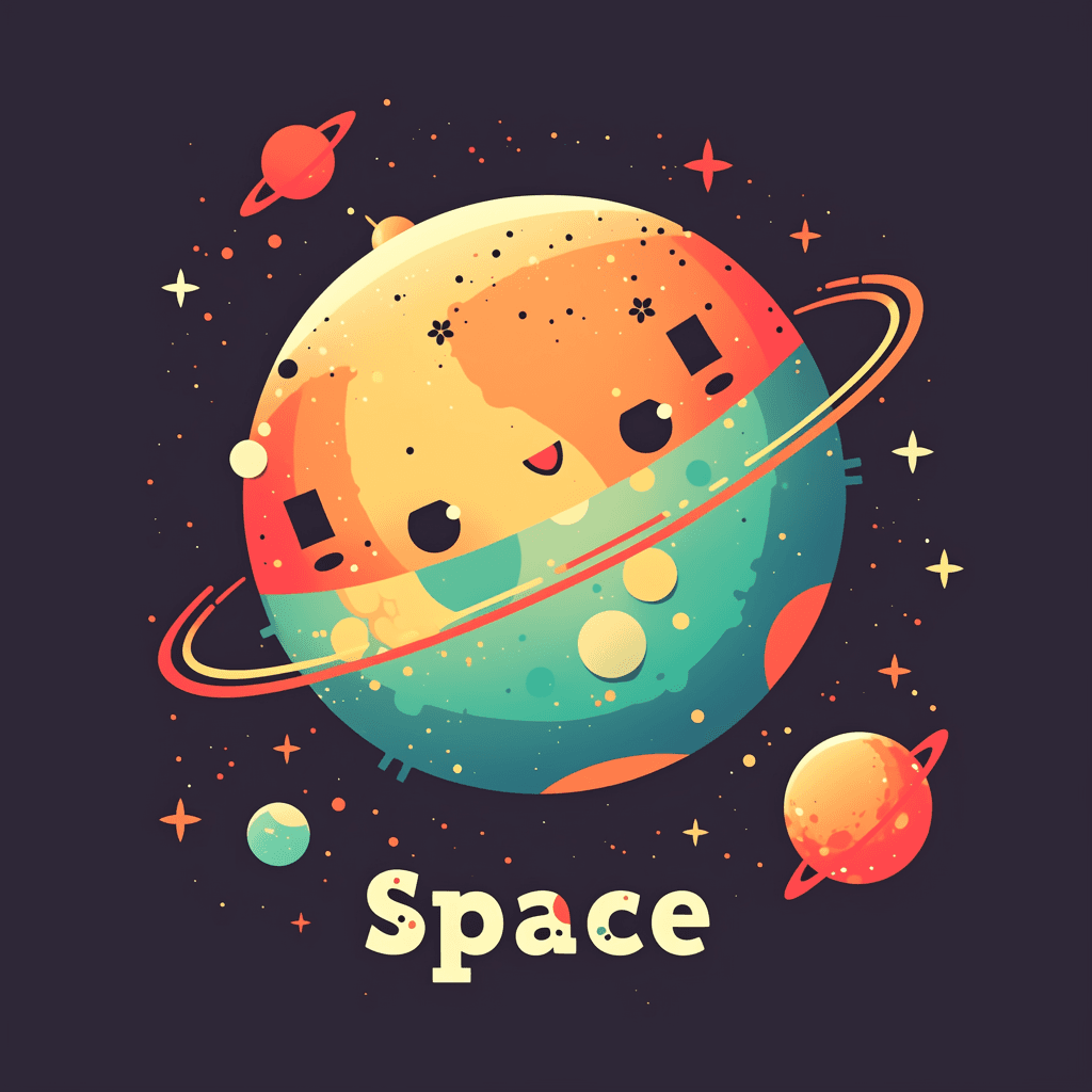 Planet East original repeating artwork