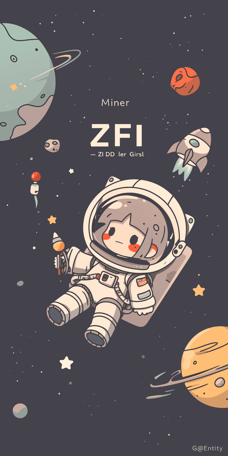 Astronaut 105 original repeating artwork