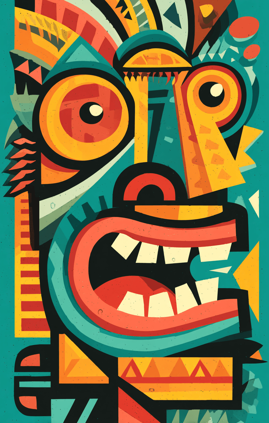 Hand Shine original repeating artwork