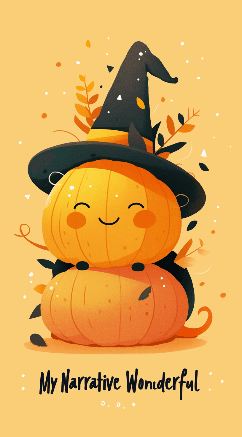 Halloween Pumpkin 324 original repeating artwork