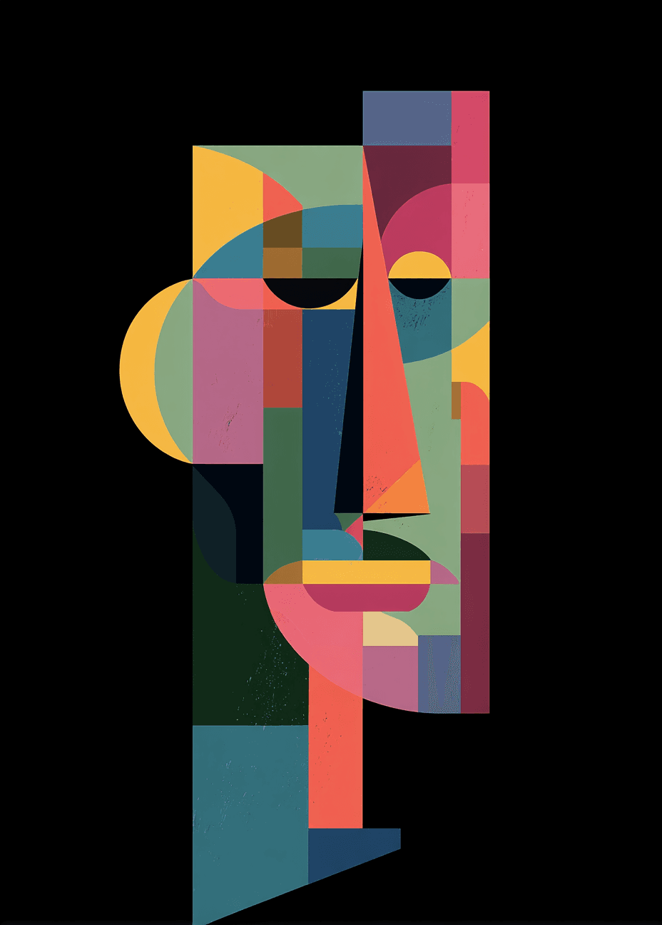 Figure Line original repeating artwork