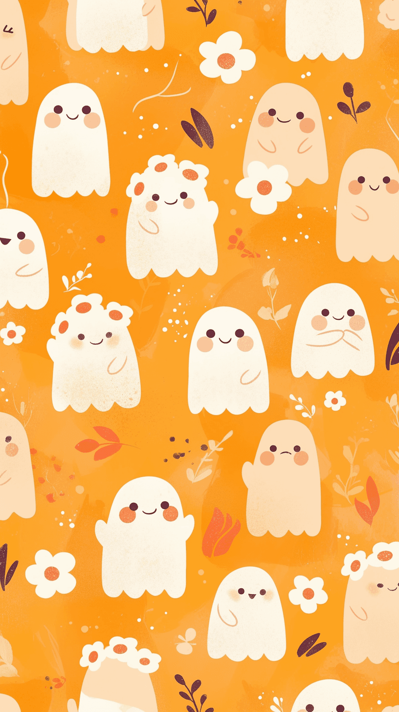 Halloween Ghost 274 original repeating artwork