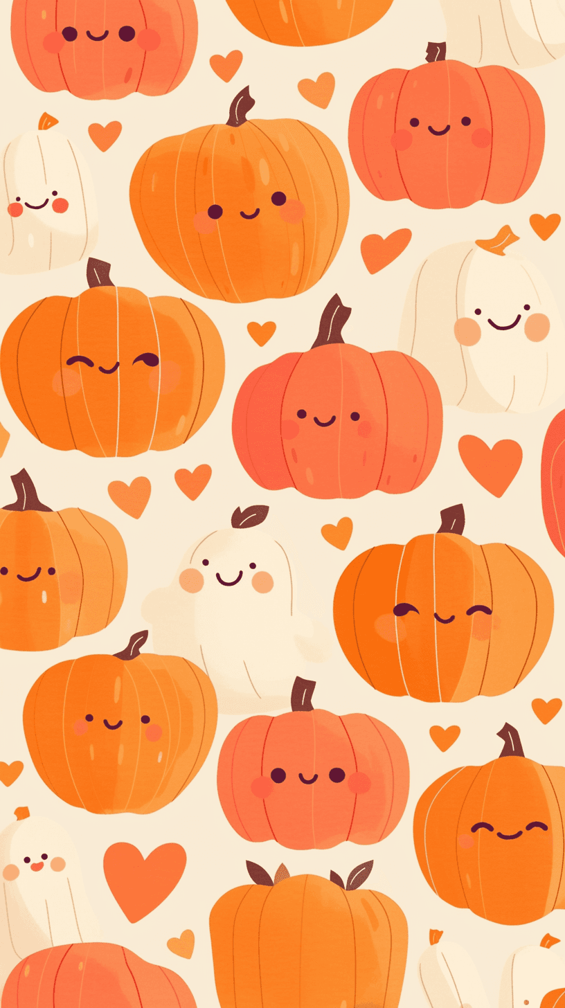 Halloween Pumpkin 289 original repeating artwork