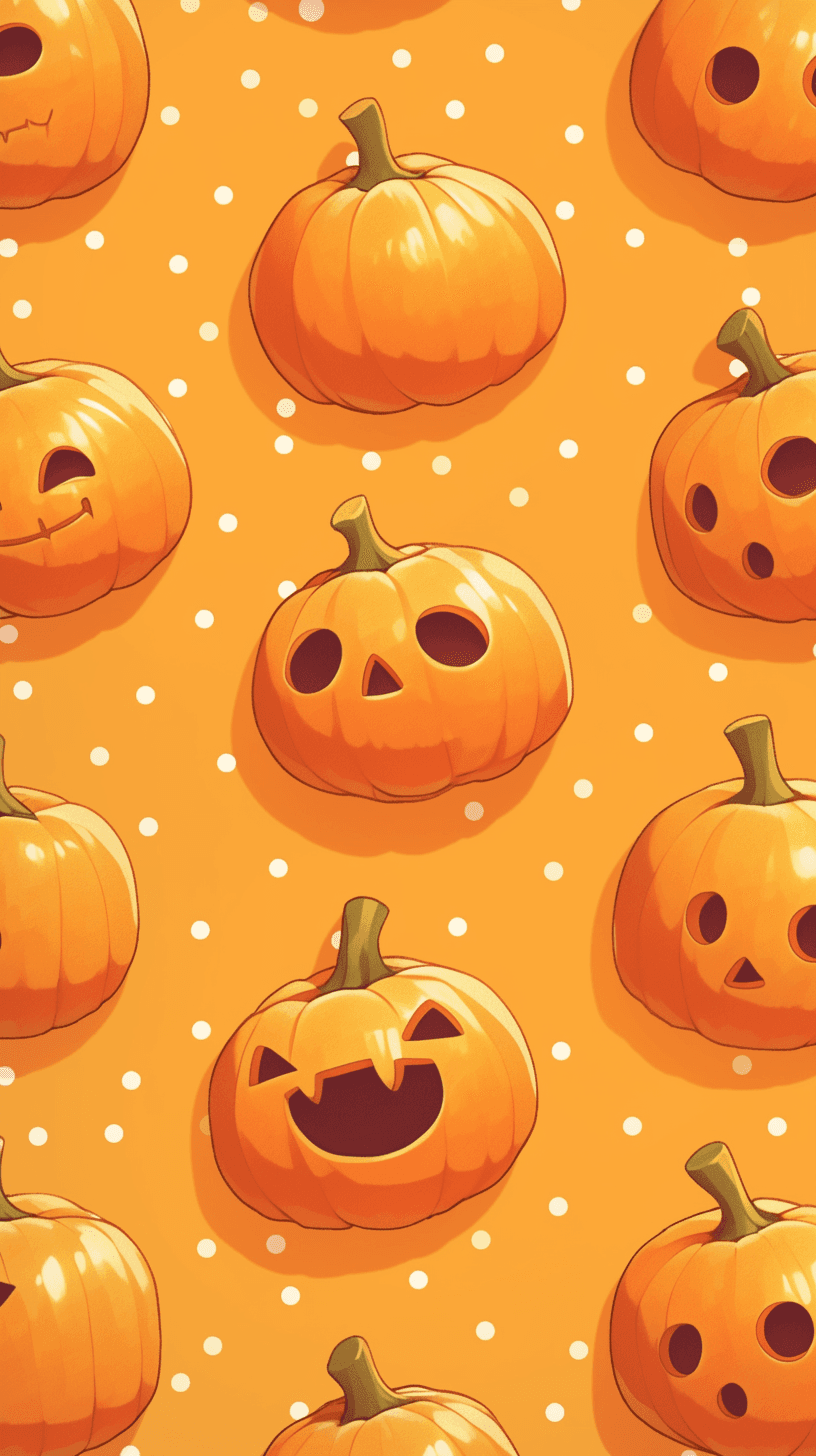 Halloween Pumpkin 165 original repeating artwork