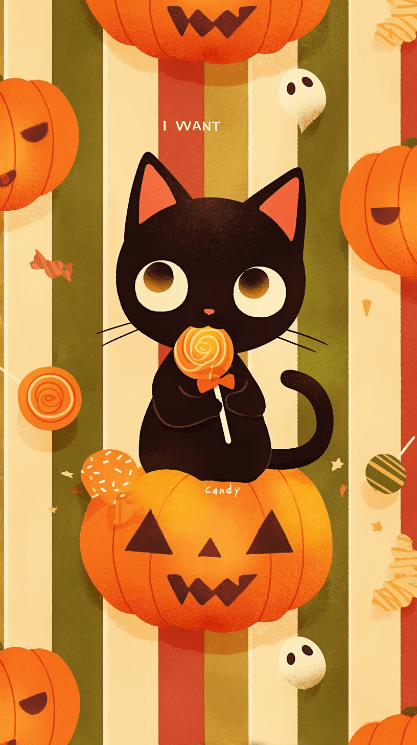 Halloween Pumpkin 321 original repeating artwork